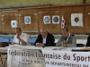 Thierry André (Président du CBD Lot),Mr Mellinger Maire de Figeac), Serge Oulié (secrétaire du CBD)